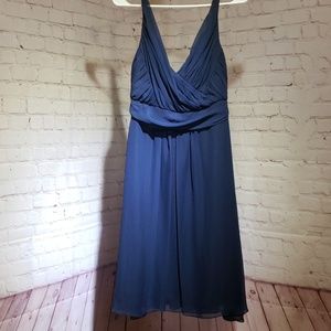 Navy blue dress